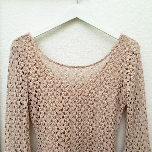 Free People Lace Croquet Top with Ruffle Bell Cuff - Picture 7 of 8